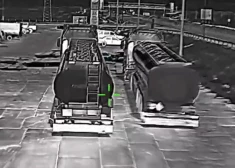 VIDEO: Ukrainas dronu uzbrukumi atstāj okupantu armiju bez degvielas, ieročiem un munīcijas