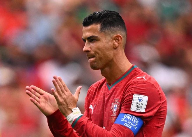 Kongo DR atņem punktus Portugālei; Ronaldu sasniedz vēsturisku rekordu