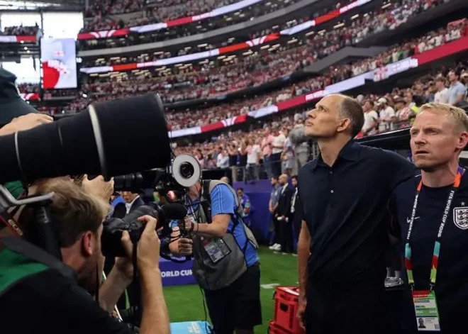 Anglijas izlasē pēc iedvesmojošās uzvaras atklāj Tuhela runu pārtraukumā; treneris vēršas pie FIFA